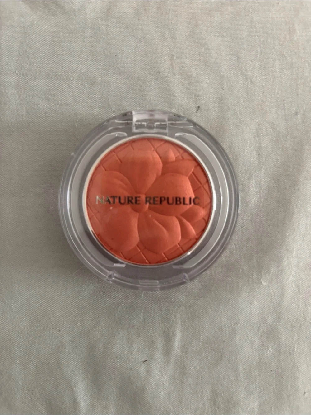 Nature Republic Baked Blusher 02Lovely Tulip - Coral Orange